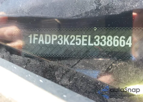 2014 Ford Focus Se из США, поврежденный, VIN 1FADP3K25EL338664